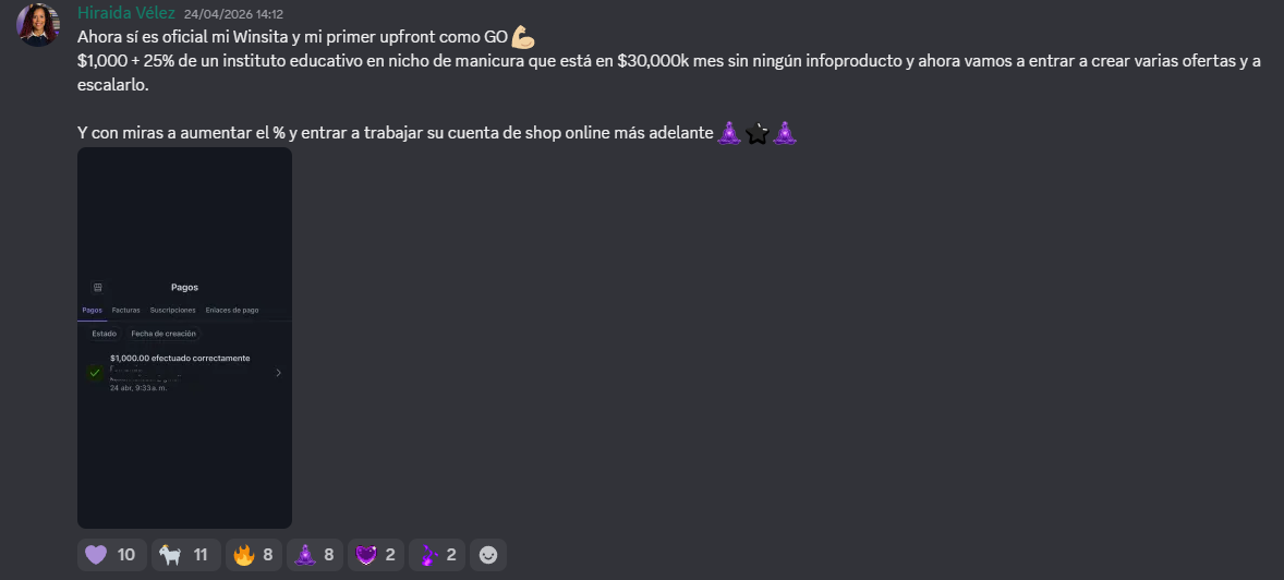 Win de la comunidad de Evoluciona 2